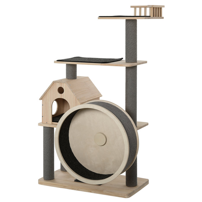 Tucker Murphy Pet™ 58" Ewald Luxury Cat Tree & Reviews Wayfair